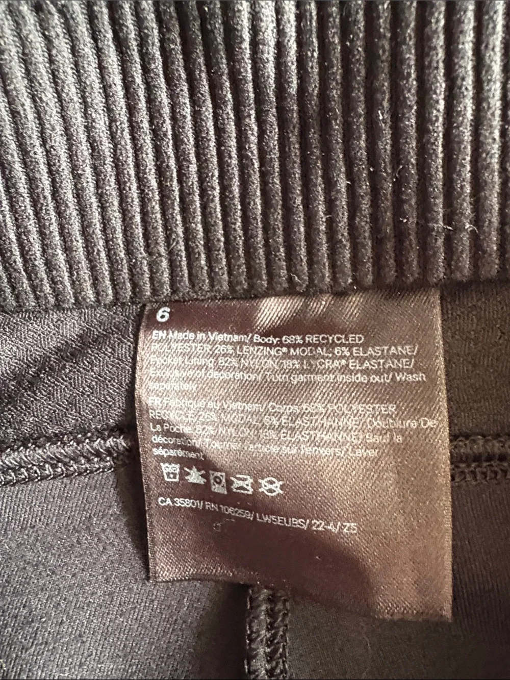lululemon athletica Black Boot-Cut Pull-On Flare Pants - Picture 4 of 6